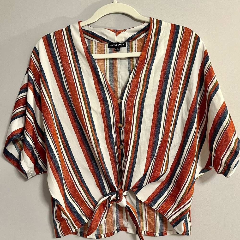 Striped Style Envy Top